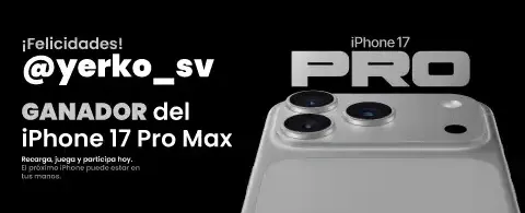Promoción exclusiva de iPhone 17 Pro Max en Juega Bet
